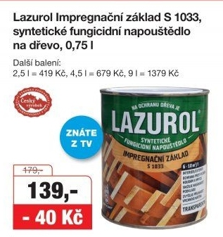 LAZUROL IMPREGNACE
