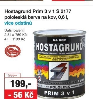 HOSTAGRUND 3V1