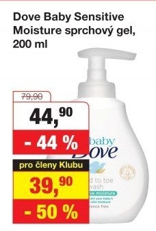 Sprchový gel dětský Sensitive Baby Dove