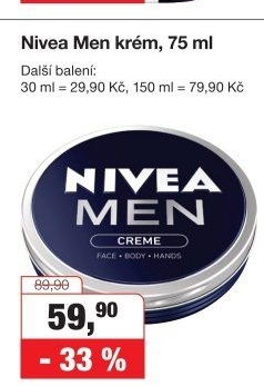 Krém pleťový pánský univerzální Men Nivea