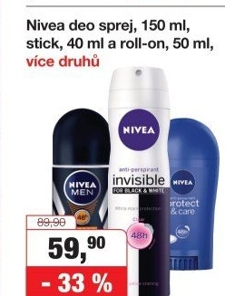 Deodorant sprej Nivea