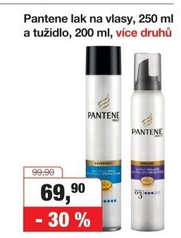 Lak na vlasy Pantene