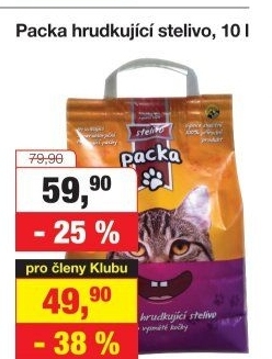 Stelivo pro kočky Packa Balanim