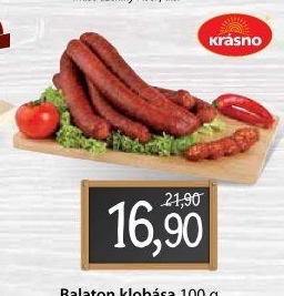Klobása Balaton Krásno