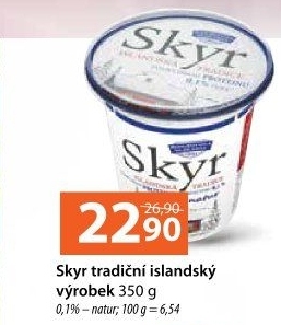 Dezert zakysaný bílý Skyr Bohušovická mlékárna