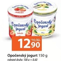 Jogurt ochucený Opočenský Bohemilk