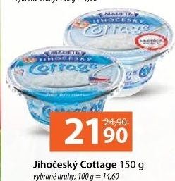 Sýr Cottage Jihočeský Madeta
