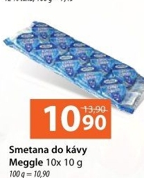Smetánky do kávy Meggle