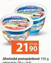 Tradiční pomazánkové Jihočeské Madeta