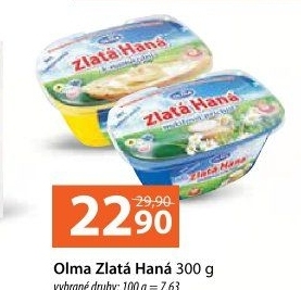 Margarín k namazání Zlatá Haná Olma