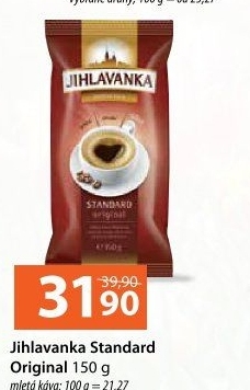 Mletá káva Standard Jihlavanka