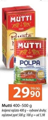 Rajčata krájená Mutti