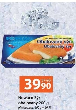 Sýr obalovaný mražený Nowaco
