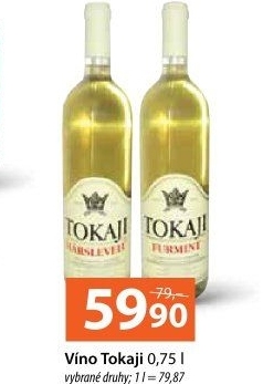 Víno Furmint Tokaji