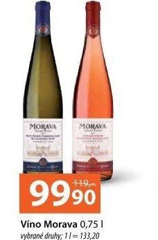 Víno Morava Zámecké vinařství Bzenec