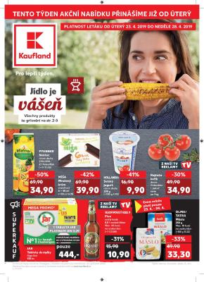 akční leták Kaufland 23.4.2019-28.4.2019