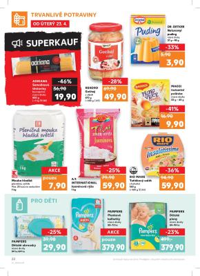 akční leták Kaufland 23.4.2019-28.4.2019