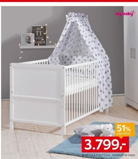 DĚTSKÁ POSTÝLKA-KOMPLETNÍ SADA