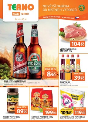 akční leták COOP 24.4.2019-30.4.2019