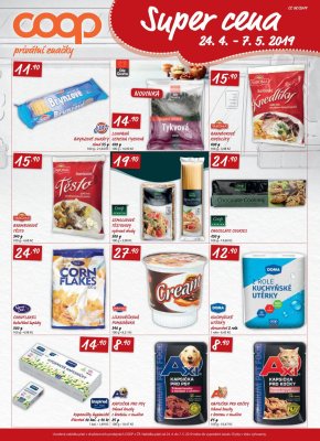 akční leták COOP 24.4.2019-30.4.2019
