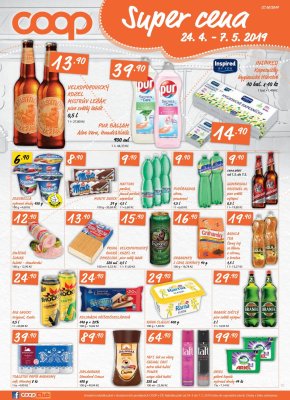akční leták COOP 24.4.2019-30.4.2019