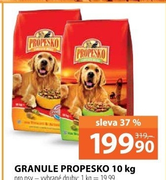 Granule pro psy Propesko