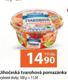 Tvarohová pomazánka Jihočeská Madeta