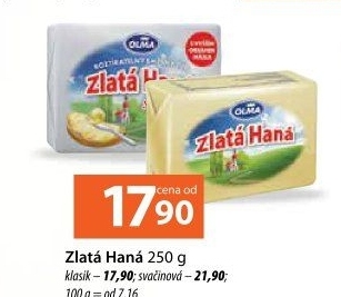 Tuk Zlatá Haná Olma