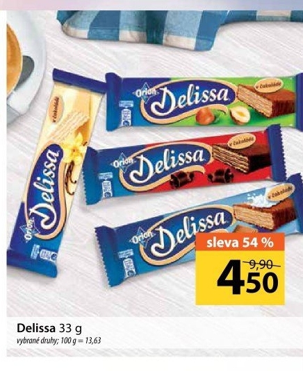 Oplatky Delissa Orion