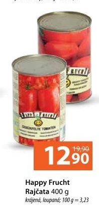 Rajčata loupaná Happy Frucht