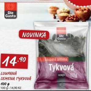 Tykev loupaná Dle Gusta