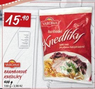 Knedlíky bramborové v prášku Varoma