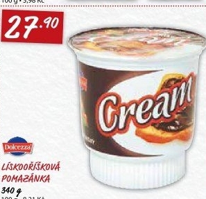 Lískooříšková pomazánka Cream Dolcezza