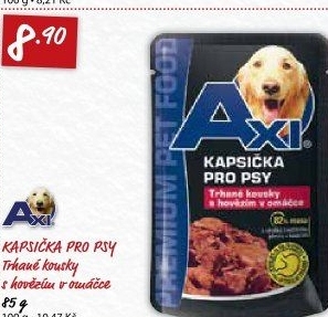 Kapsičky pro psy Axi
