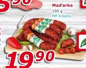 Klobása Maďarka Krásno