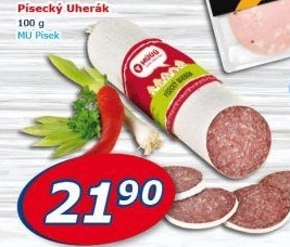 Salám Uherák písecký Maso uzeniny Písek