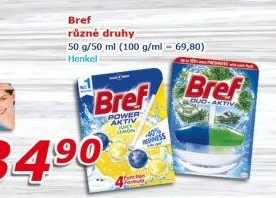 WC blok tuhý Bref
