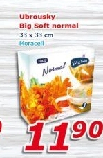Ubrousky papírové Normal Big Soft