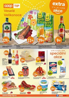 akční leták COOP 17.4.2019-30.4.2019