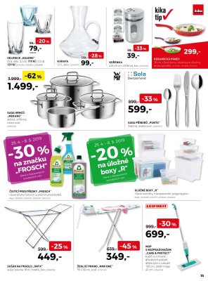 akční leták Kika nábytek 25.4.2019-8.5.2019