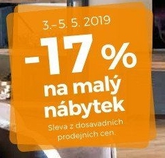 -17% na malý nábytek