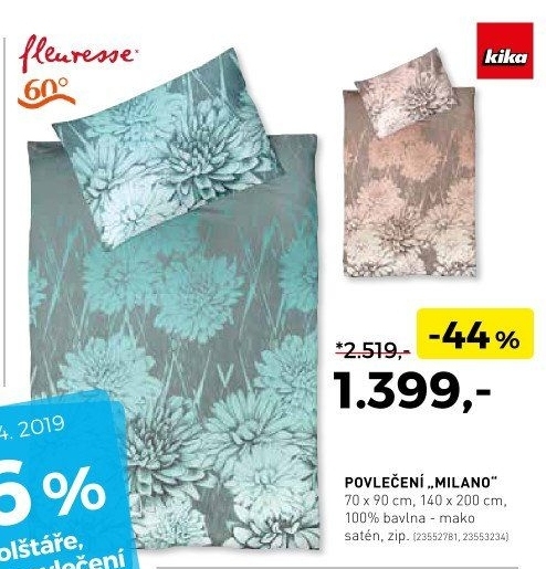 Povlečení Milano