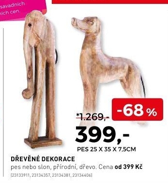 Dřevěné dekorace