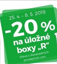-20% na úložné boxy R