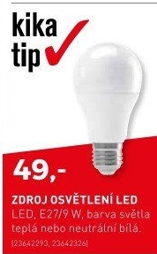Zdroj osvětlení LED