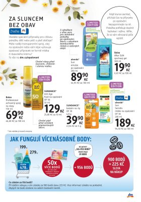 akční leták dm drogerie 25.4.2019-29.5.2019