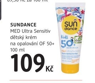 Krém dětský na opalování OF 50+ MED Ultra Sensitive Sundance