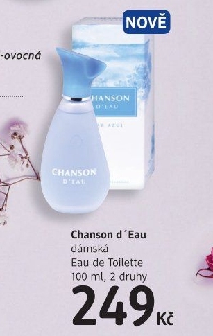 Toaletní voda dámská Eau Chanson