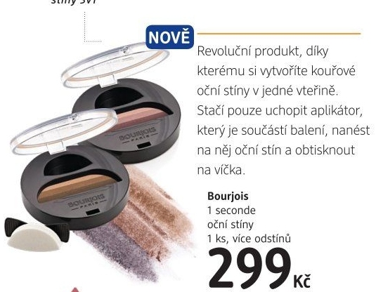 Oční stíny 1 Seconde Bourjois