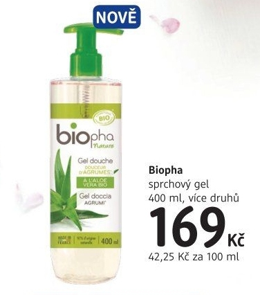 Sprchový gel Biopha